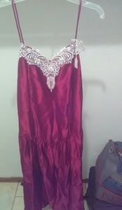 80s-90s style formal dress